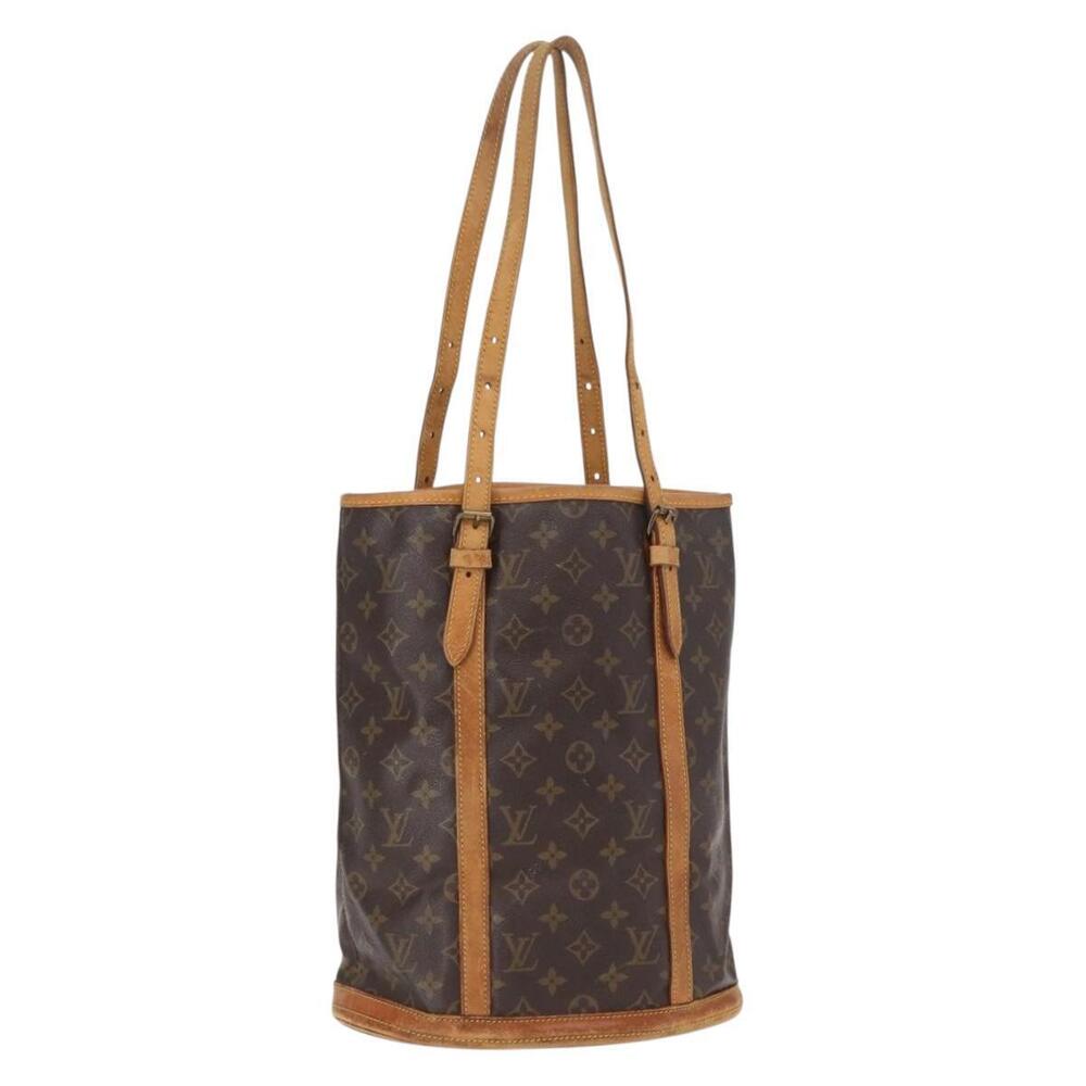 LOUIS VUITTON Monogram Bucket GM Shoulder Bag M42236 LV Auth hk3283